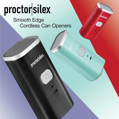 Proctor Silex Hands-Free Cordless USB Rechargeable Electric Can Opener