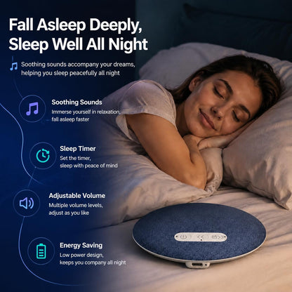 Pillow Speaker for Sleeping, Mini Bluetooth Under Pillow Speaker