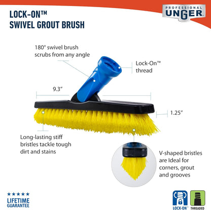 Unger Swivel Grout Brush 5.5"