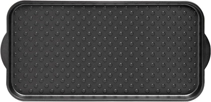 Kingrol 3 Pack Boot Trays, Waterproof Shoe Mats for Entryway Indoor, Multi-Purpose Trays for Boots, Shoes, Garden, 29 x 14.3 Inch