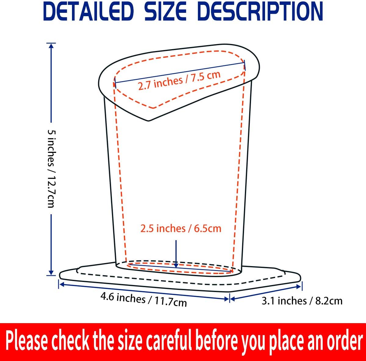Plush Lined Eyeglasses Holder, PU Leather Glasses Stand Case