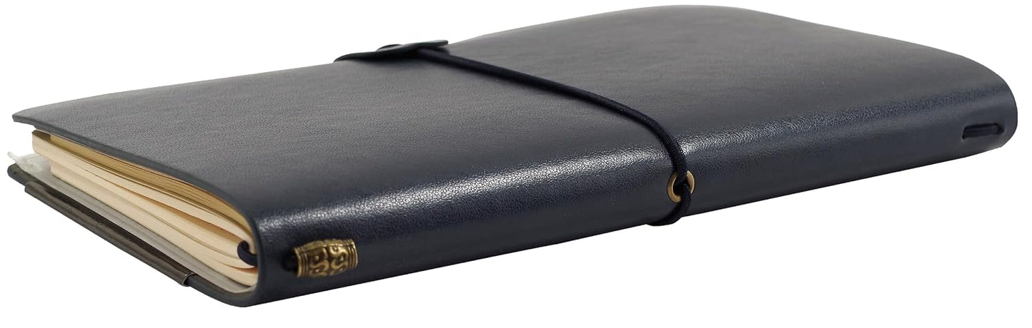 Voyager Refillable Notebook - Midnight Blue (Traveler's Journal, Planner, Notebook)