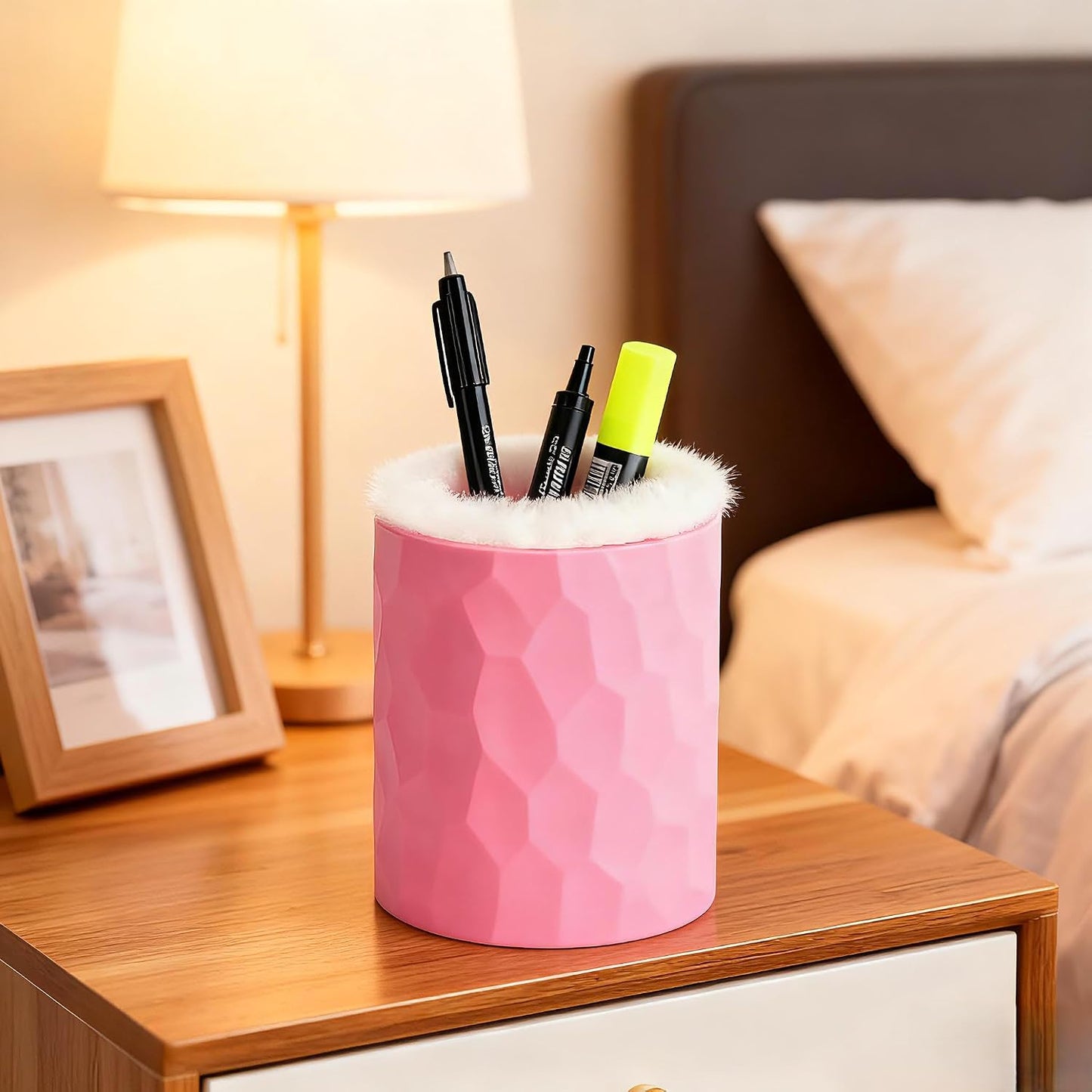 Glasses Case Eyeglass Holder Night Stand Plush Lined Holder,Cute Eyeglass Case Eye Glass Stand Case,Storage Organizer