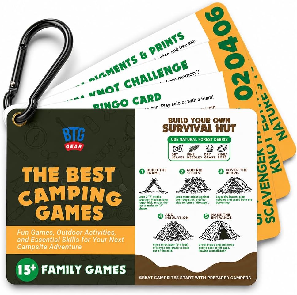 Outdoor Camping Games for Families & Adults | 15+ Cool & Fun Activities/Games