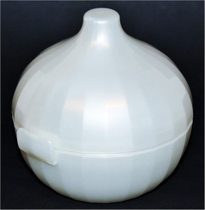 Tupperware Onion Keeper Round Container Pearl White