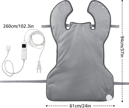 24''×37'' Heating Pad for Neck and Shoulders and Back Pain Relief
