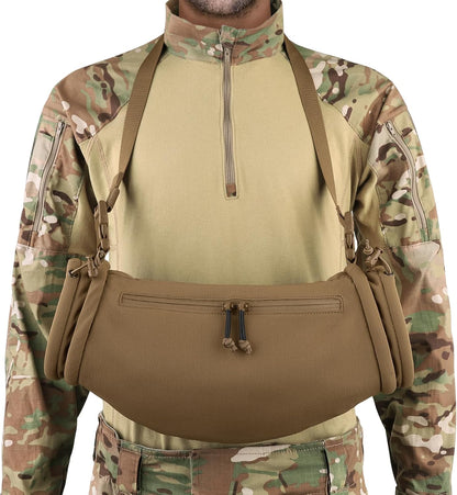 Tactical Hand Warmer,Portable Drop Hanger Waist Handwarmer Pouch for Hunting Golf Camping Fishing, Hiking, Football Winter Outdoor Field Survival.