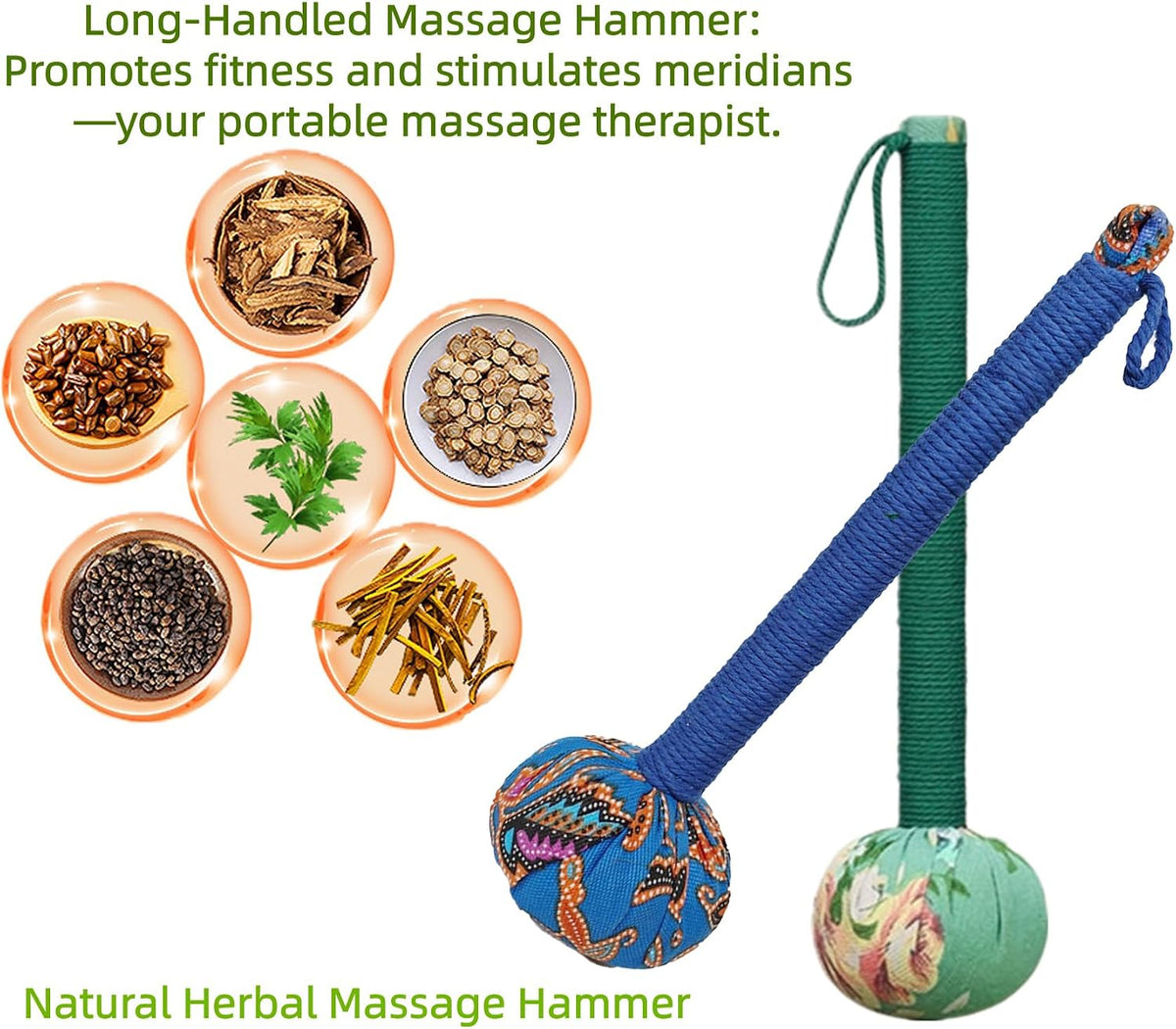 Body Massage Hammer, Manual Back Massager Tool for Body Relief