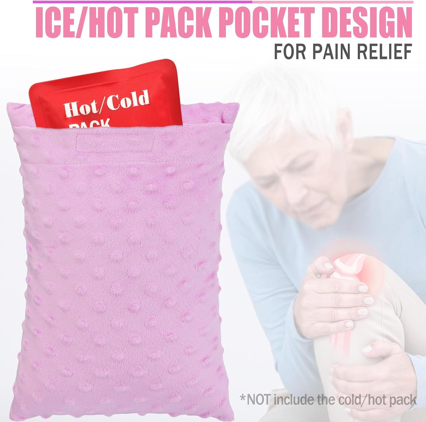 Comfortable Padding Knee Pillow for Side Sleepers Leg Support Pillows Hip Replacement Back Pain Relief Pressure off After Surgery between Thighs Joints Side Sleeping Men Women, Painting Flower