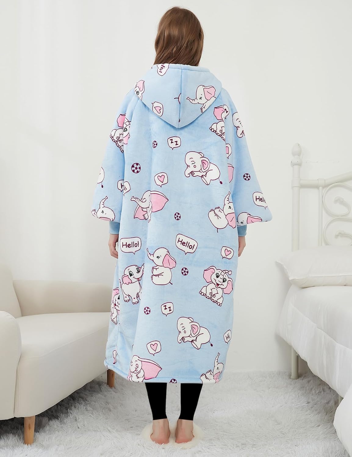 Wearable Blanket Hoodie for Adults With Pocket Strawberry Hoodie | Sherpa, Fuzzy Blanket Hoodie, Oversized Sweatshirt Blanket, Kangaroo Pouch, Cute Birthday Gifts for Sister, Cute Stuff