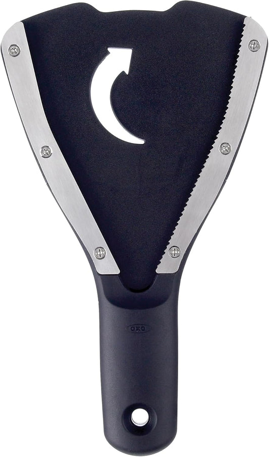 OXO Good Grips Jar Opener with Non-Slip Base Pad, Handheld Manual Opener | Easy-Grip Opener For Weak Hands, Non-Slip Base Pad Included, Arthritis-Friendly, Seniors, Kitchen Tools, Jar Opener