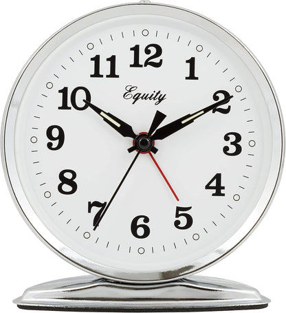 Equity 24014 Wind-Up Loud Bell Metal Alarm Clock Pack of 1