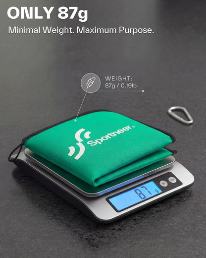 Sportneer Sitting Pad, 0.13lbs Lightweight Waterproof Folding Seat Pad for Backpacking, 15.75'' x 15.75'' Portable Camping Seat Mat for Hiking, Picnics & Outdoor Use