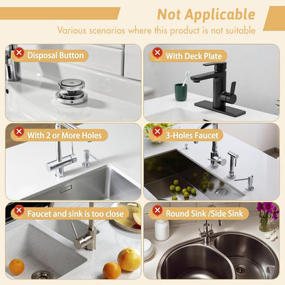 Faucet Mat for Kitchen Sink, 18" Wide Diatomite Fast Drying Stone Tray, Super Absorbent, Prevents Moisture Buildup, Faucet Water Splash Guard for Bathroom Counter, Sink Protector Gift for Mom, White