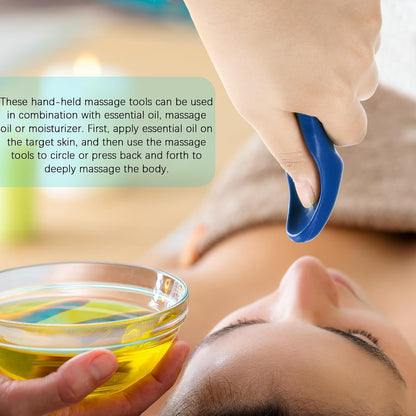 Nuanchu 2 Pcs Green Thumb Saver Massage Tool Deep Tissue Massager for Pressure Reflexology Professional Neck Shoulder Back Foot Stress Relief