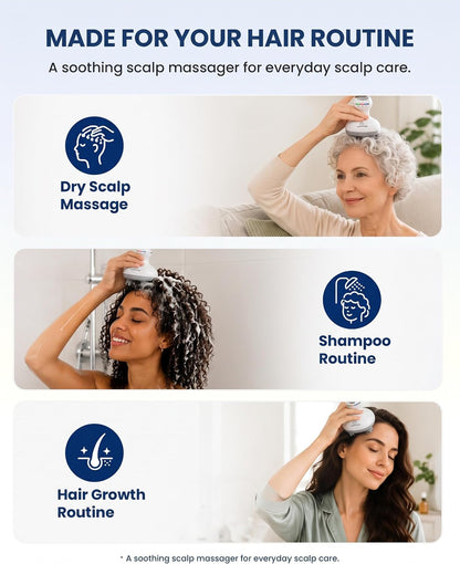COMFIER Scalp Massager for Hair Growth, Electric Head Massager, Tangle-Free