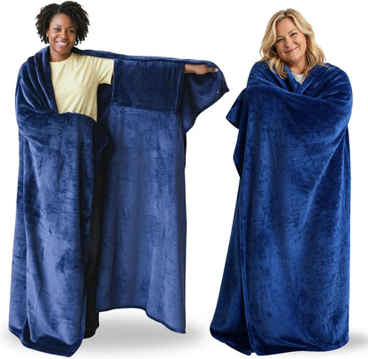 Super Blanky Wearable Blankets for Women & Men, Dorm Room Essentials, Gift for Her, Gifts for Women, Wife Birthday Gift Ideas