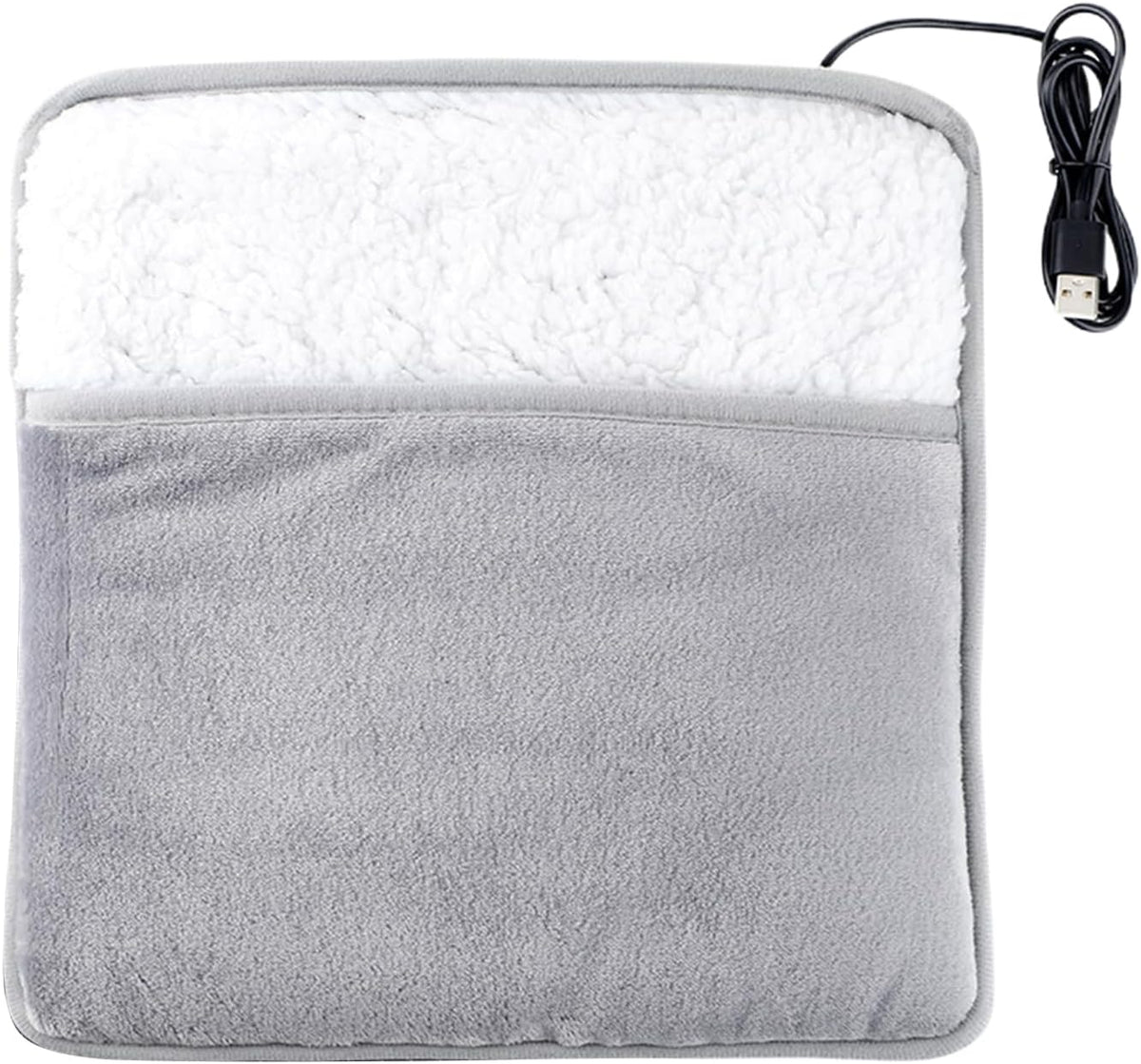 Rechargeable Foot Warmer Pad – Portable Thermal Cushion, Cordless Heating Mat, Comfortable Heat Blanket, Soft Relax Pad, Battery Operated Cozy Comfort Equipment | Energy Efficient Device With Soothing