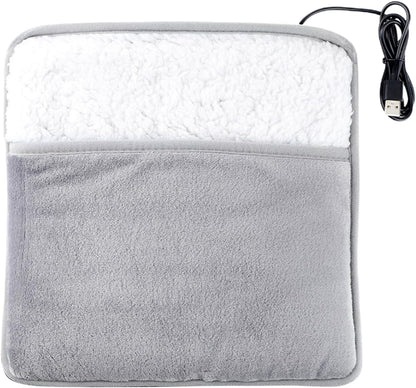 Rechargeable Foot Warmer Pad – Portable Thermal Cushion, Cordless Heating Mat, Comfortable Heat Blanket, Soft Relax Pad, Battery Operated Cozy Comfort Equipment | Energy Efficient Device With Soothing