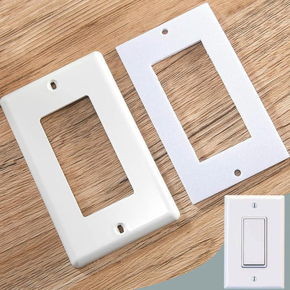 30 Packs Outlet Insulation Pads, Draft Sealers EVA Foam Gasket Socket Covers for Wall Switch & Electrical Outlets, 2.5" x 4.2"