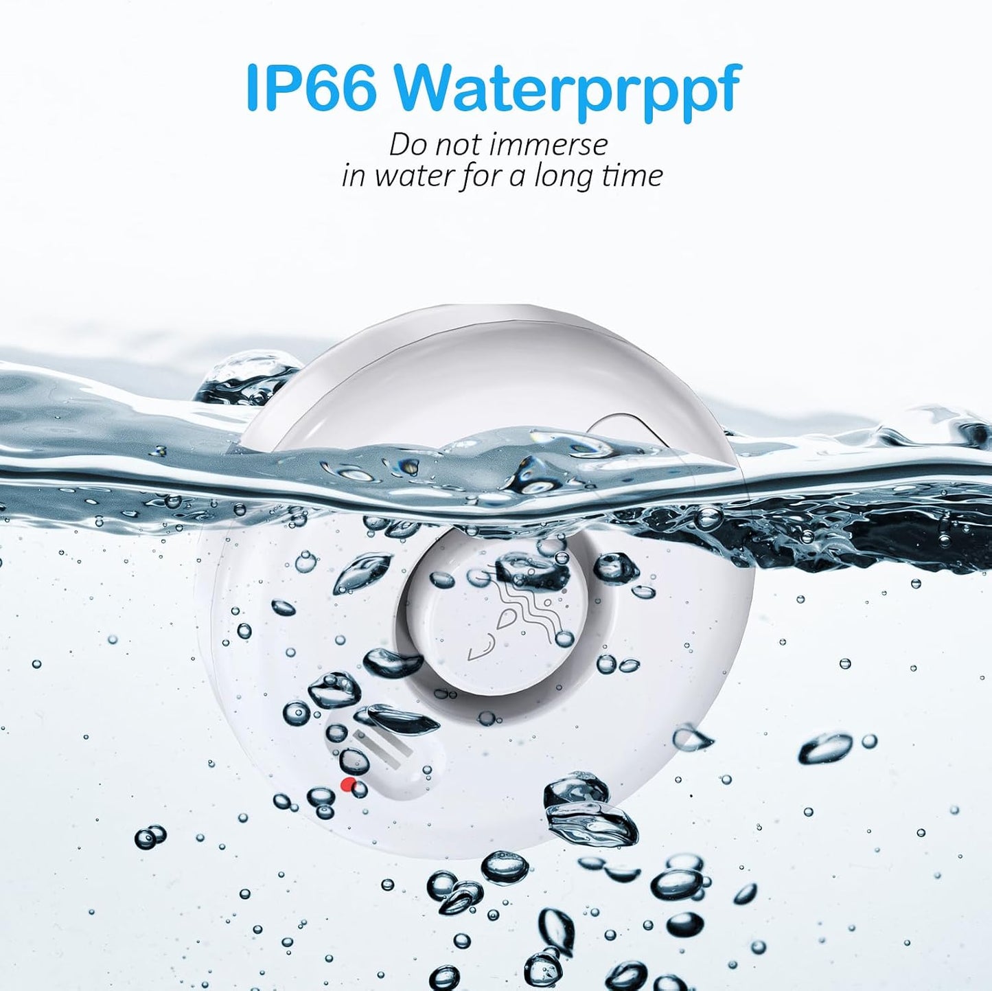 5 Pack Water Leak Alarm Detector, 120dB Loud Alert, IP66 Waterproof | Water Sensor, Sensitive Leak and Drip Alert, Easy Installation for Home, Basement Flood Prevention, Bathroom, Sink, Laundry