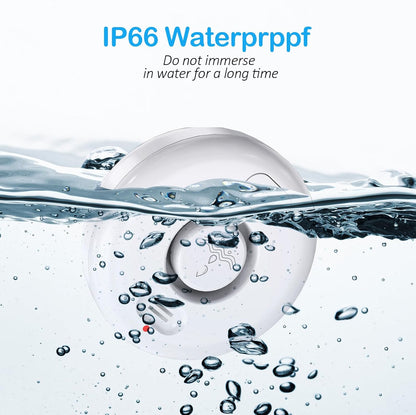 5 Pack Water Leak Alarm Detector, 120dB Loud Alert, IP66 Waterproof | Water Sensor, Sensitive Leak and Drip Alert, Easy Installation for Home, Basement Flood Prevention, Bathroom, Sink, Laundry