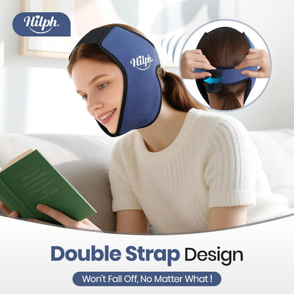 Hilph 3D Wisdom Teeth Ice Pack Wrap, 1 Hours Long-Lasting Jaw Ice Pack | Flexible Ice Grid Gel Design, face ice pack wrap, pain relief after oral surgery, Wisdom Teeth Removal, tonsillectomy