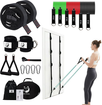 Slim Panda Door Anchor Strap for Resistance Bands