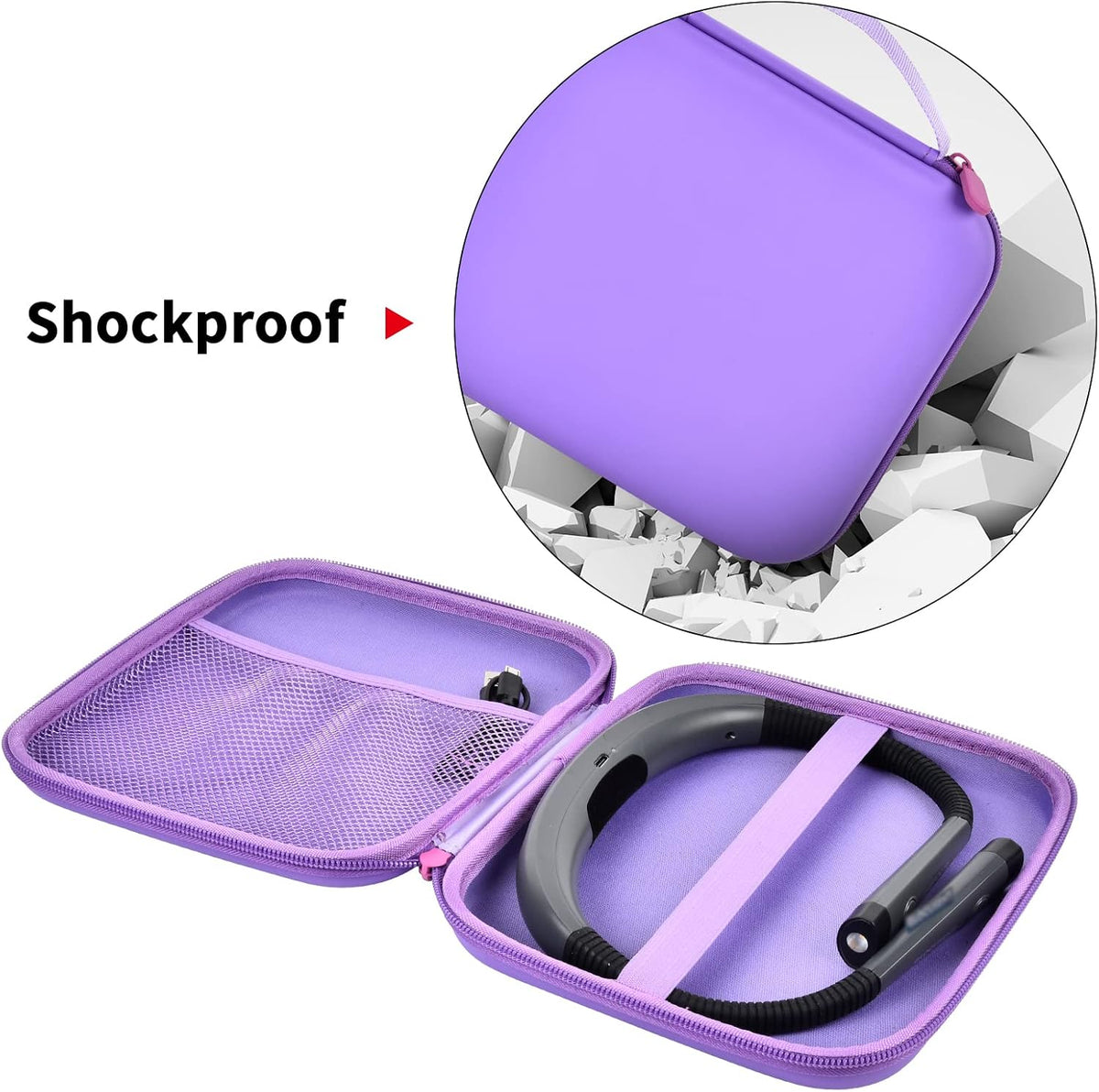 GWCASE Hard Carrying Case for Glocusent for Vekkia LED Neck Reading Lights