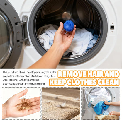 Pet Hair Remover for Laundry, Reusable Dog & Cat Hair Remover Tool, Effectively Removes Pet Hair, Lint and Dander from Bedding and Clothing, Suitable for Washing Machines, Dryers -12PCS