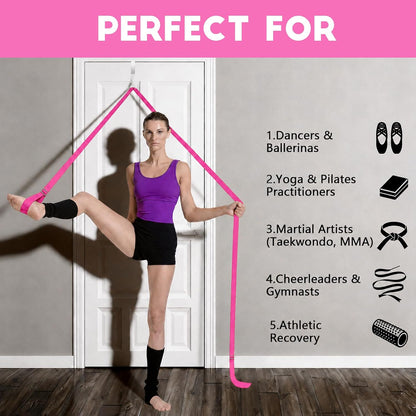 Stretching Strap with Door Anchor Improve Leg Flexibility for Splits