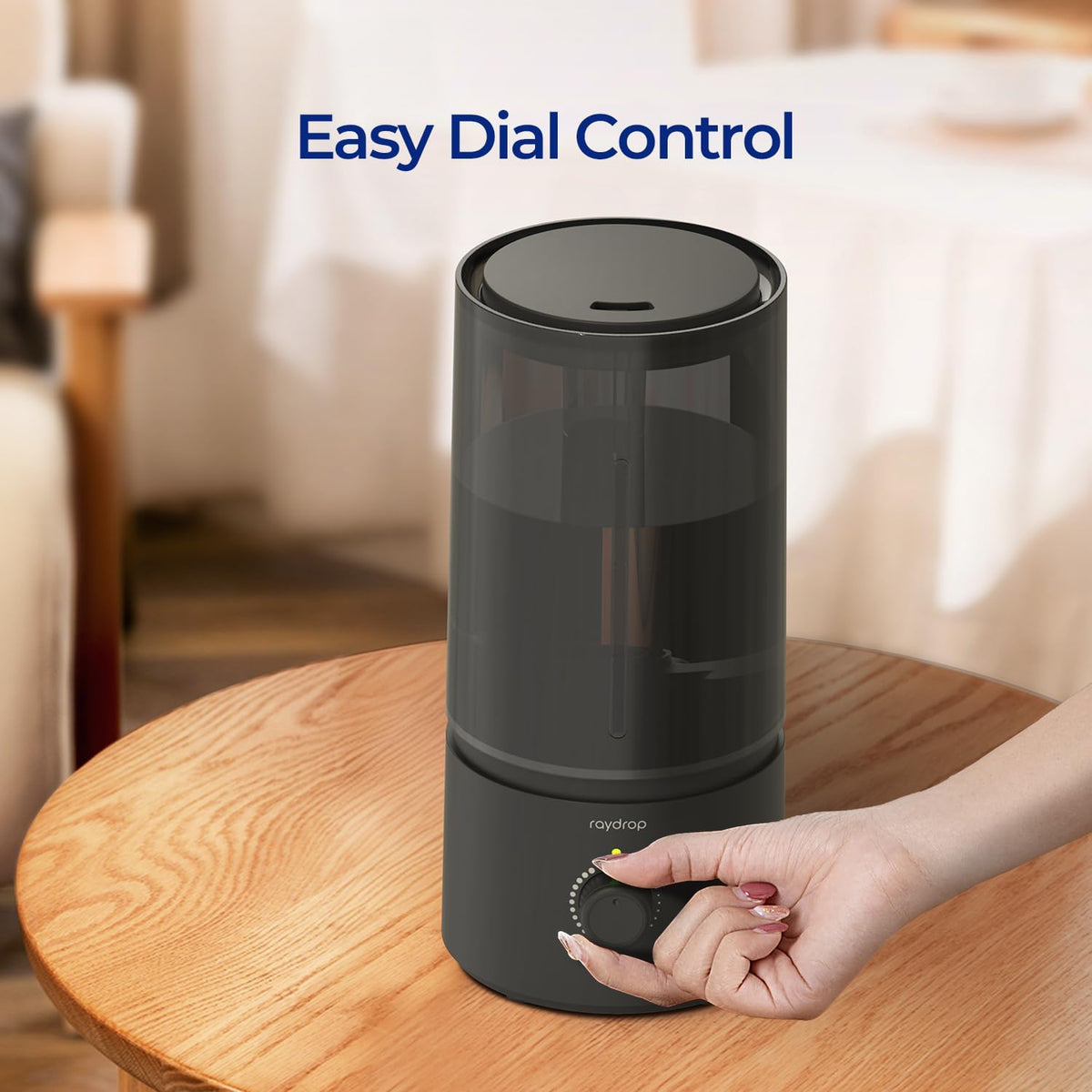 raydrop 1.7L Cool Mist Humidifier for Bedroom Nightstand