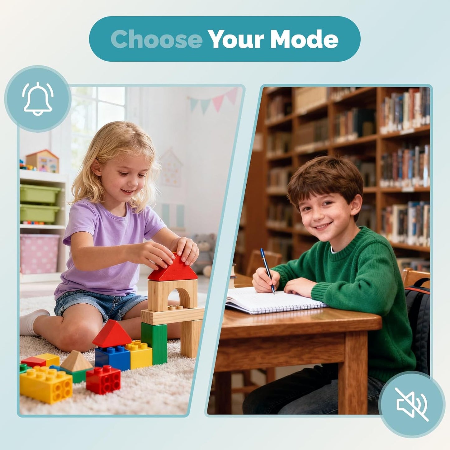 KADAMS Pomodoro Timer – Visual Cube with 5/10/30/60 Min Presets, LED Countdown Ring & Count Up Mode, Silent Flip Productivity Timer for Study, Classroom, Office, Cooking (Green 5-10-30-60 min)