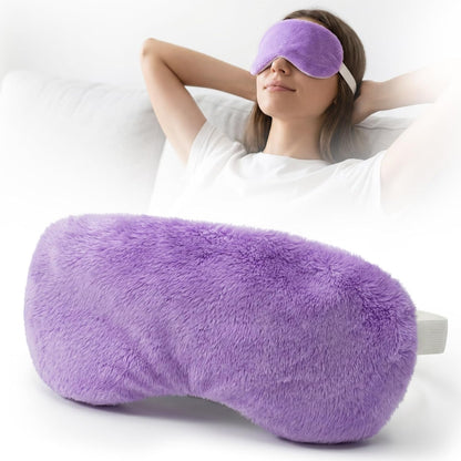 Heated Eye Mask for Dry Eyes, Steam Warm Compress for Stye Eye Treatment, Relieve, Hot Compress, Moist Heat Mask for Blepharitis (Gray)