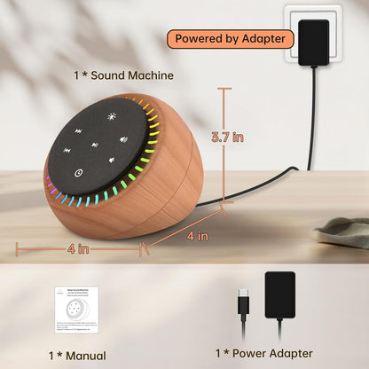 DreamSky Sound Machine for Sleep, White Noise for Sleeping Adults & Baby