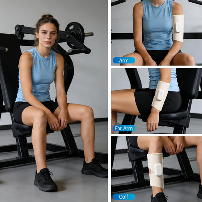 Air Leg Compression Massager Pro with Heat for Circulation and Pain Relief, Leg Recovery Compression System for Fast Recovery of Foot, Calf and Thigh, Relieve Edema, Reduce Muscle Fatigue