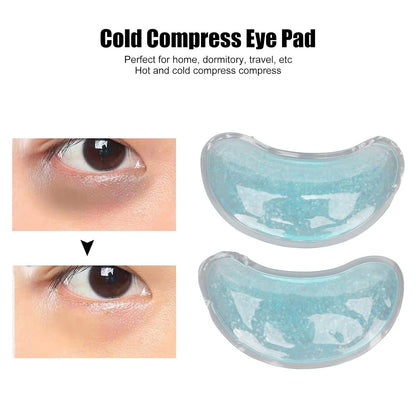 Eye patches, gel eye patches, reusable, effectively relieve eye puffiness and redness, soothe eye fatigue, and relax the eyes.