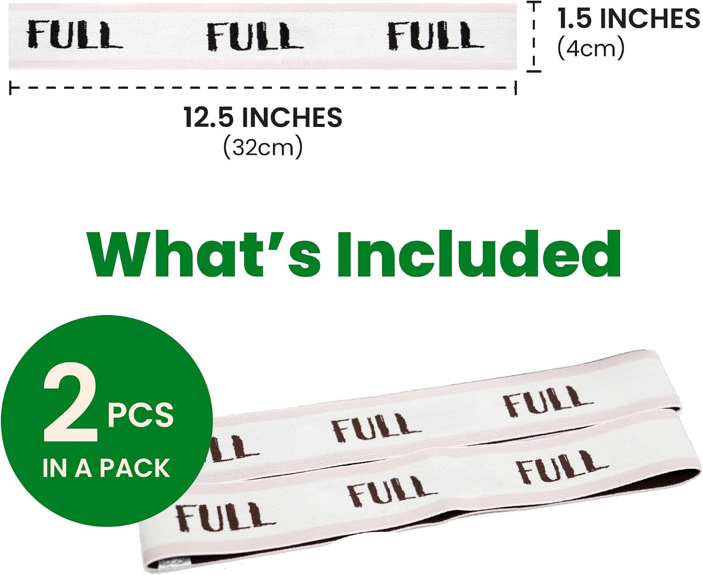 ECOHomes Bed Sheet Organizer Label Bands (King 4PCs Pack, Cream) | Storage Size Label Bands, Bed Sheets Set Organizers, Linen Closet Organization, Elastic Bedding Band, for Organizing Bedsheet