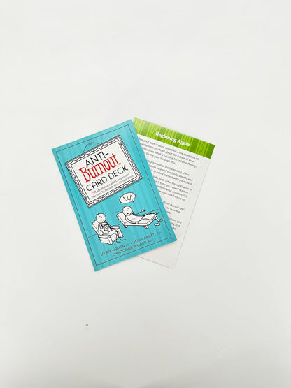 Anti-Burnout Card Deck: 54 Mindfulness and Compassion Practices To Refresh Your Clinical Work