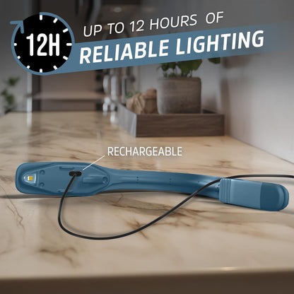 Energizer Flex-R LED Rechargeable Book Light for Reading in Bed, Reading Light with Warm LED Color, Long-Lasting and Lightweight, Pink