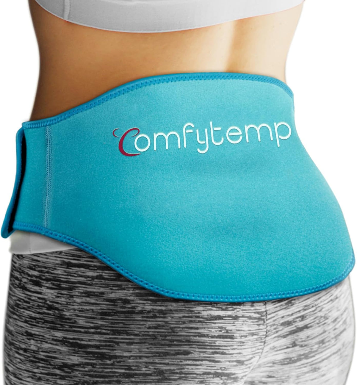 Comfytemp Ice Pack for Back Pain Relief, 2Pcs, Sciatica Ease Brace Reusable