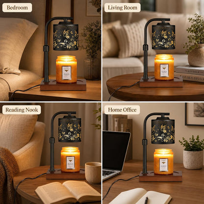 Candle Warmer Lamp Adjustable Height Dimmable for Jar Candles Hummingbird