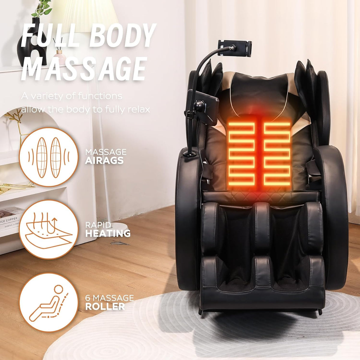 2026 Massage Chair for Full Body 4D Zero Gravity