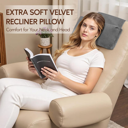 Neck Pillow for Recliner Chair, Adjustable Recliner Pillow for Headrest