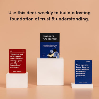 Friends are Human Conversation Cards for Friendship and Bonding, 140 Cards
