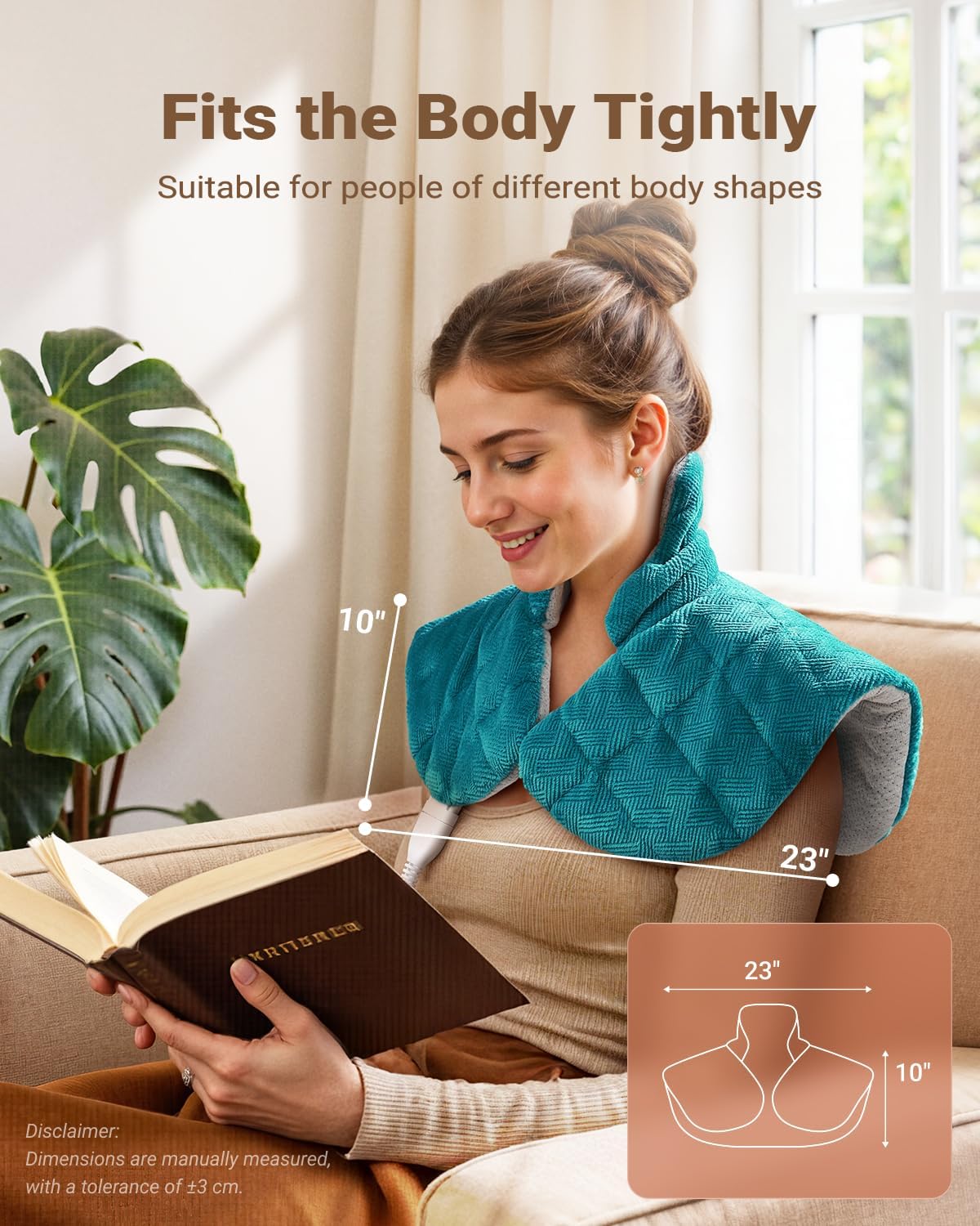 iDOO Graphene-Infused Heating Pad, Christmas Birthday Gift for Women Men