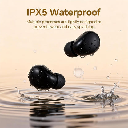 Smallest Invisible Mini Earbuds Wireless Bluetooth Low Profile Micro Tiny | Discreet Hidden Earbuds for Work, Small Headphones, Invisible Sleep Wireless Earphone IPX5 Waterproof for Small Ear Canals