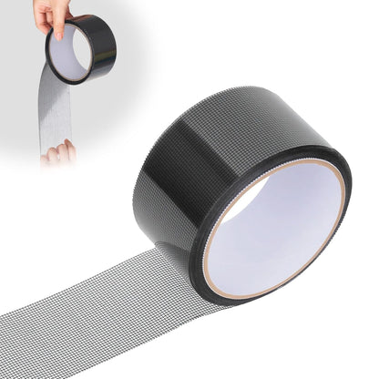 Window Screen Repair Tape Mosquito Net Repair Tape Cuttable and Strong Adhesive Fiberglass 2IN*16.4FT for Window Doors Tears Holes for Screen Repair