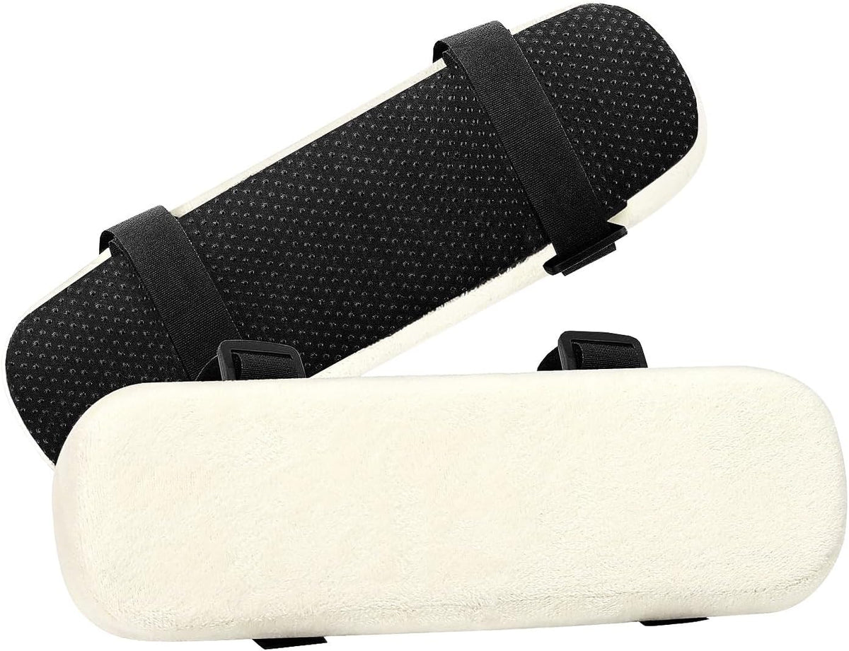 MOSISO Chair Armrest Pads, Home/Office Chair Arm Rest Covers, Black