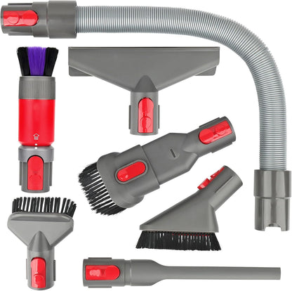 Attachment Kits for Dyson Vacuum Cleaner,Hose,Crevice Tool,Dryer Lint Vac Attachment for Dyson V15 V15s V11 V8 V9 V7 V10 V12 Detect Cyclone Absolute Cordless Handheld Vacuum Cleaner